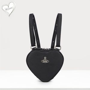 Vivienne Westwood ELLA HEART MINI BACKPACK in black